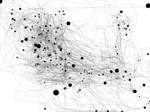 IOGraphica - 32.6 minutes (from 23-58 Mar 22th to 0-31 Mar 23th)